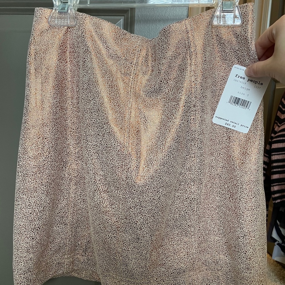 Gold FP skirt size 0